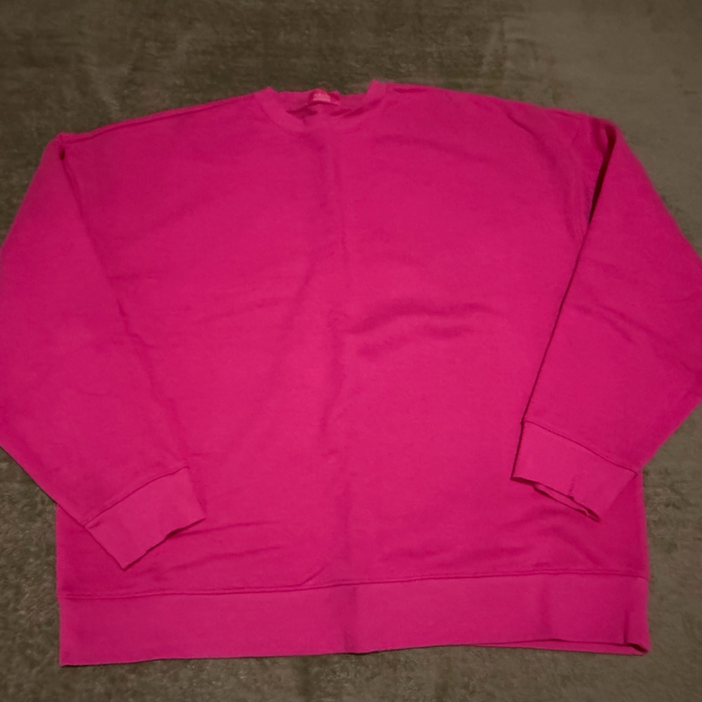 Nuuds Fushia Vintage Fleece Crewneck